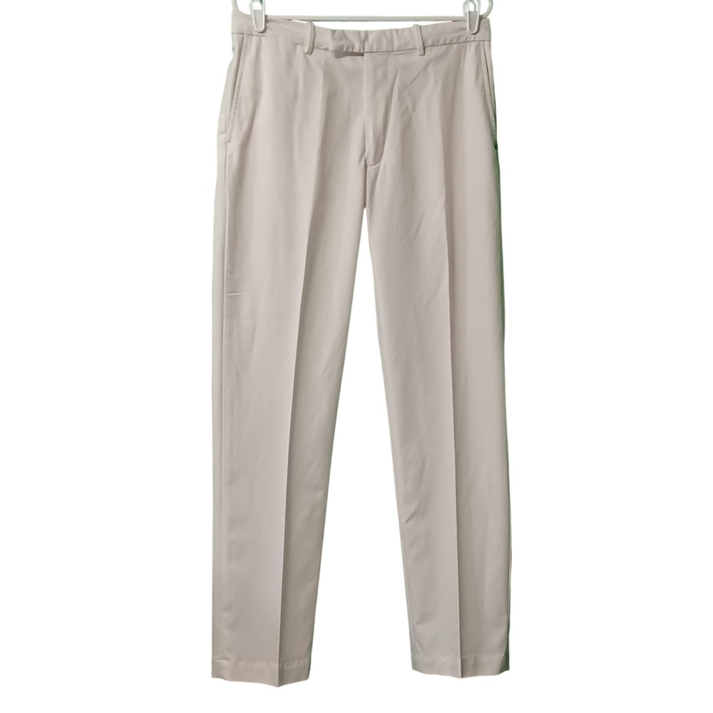RLX‎ Ralph Lauren Mens White Golf Pants 32x32 Performance Polyester Straight Leg